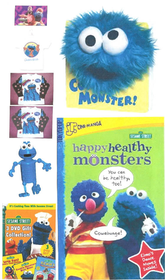 sesame street cookie monster best bites dvd