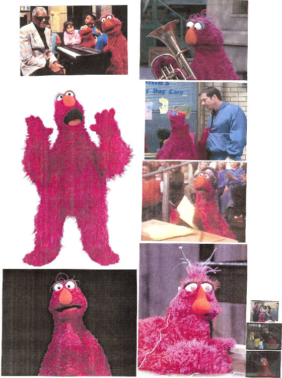 Telly Monster Sesame Street